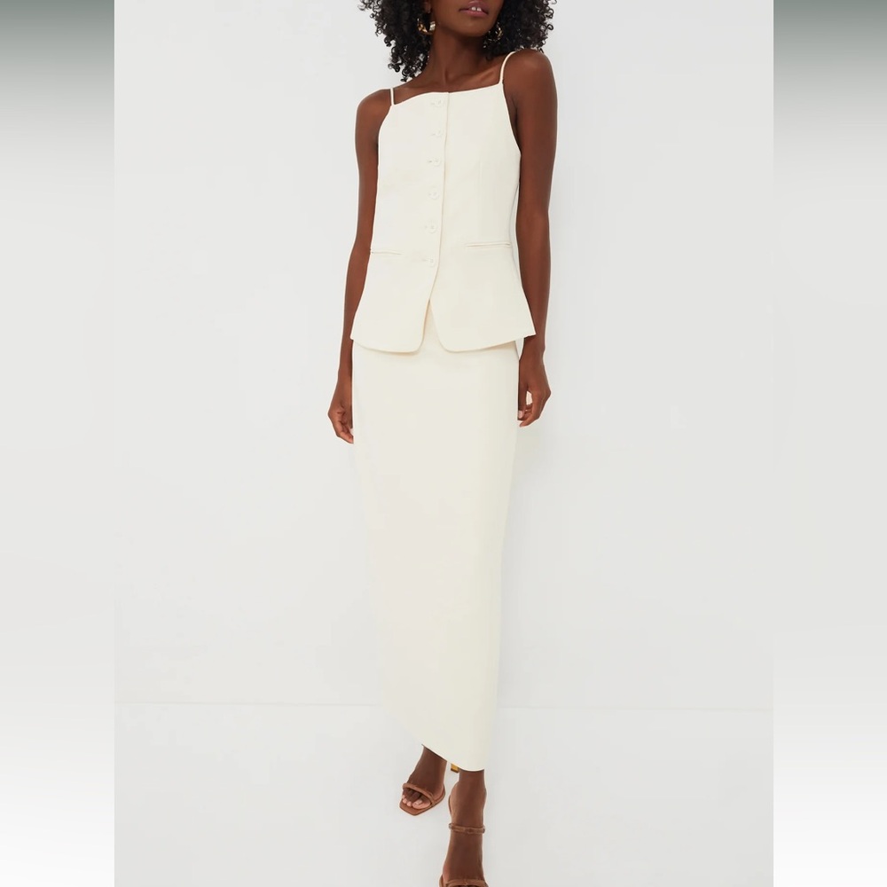 STAUD Ivory Smith Skirt Size 4 NEW - Picture 3 of 13